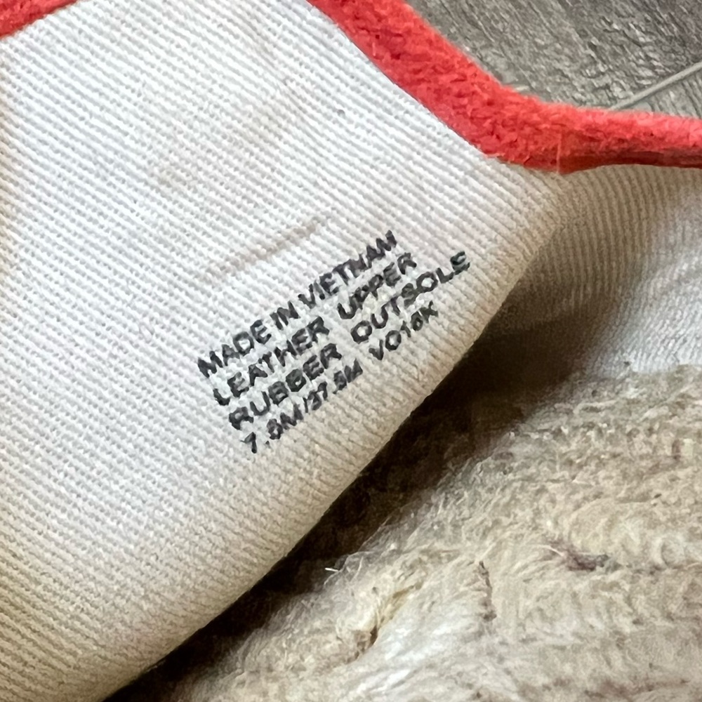 Michael Kors orange suede espadrilles slides - Picture 8 of 8